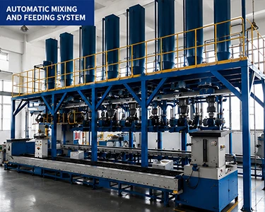 AUTOMATIC MIXINGAND FEEDING SYSTEM